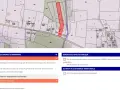 Plan cadastral de Saint-Omer, montrant des parcelles zonées, des zones naturelles et des servitudes d'utilité publique.