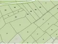 Plan cadastral de Ploërmel montrant des parcelles numérotées comme 2036, 2037, 2039, 2040, 2041, 2066, 2067, 2259, 60, 59, 65, 66, 67, 68, 80, 81, 82, 91, 93, 94, 96, 2753, 2992, 2993, 2 et 37.