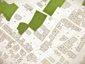 Plan cadastral de Morlaix, montrant parcelles, bâtiments et espaces verts.