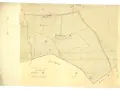 Plan ancien du cadastre de Coulommiers, section A, montrant les parcelles de Francheville et Bois Lallier.