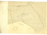Plan ancien du cadastre de Coulommiers, section A, montrant les parcelles de Francheville et Bois Lallier.